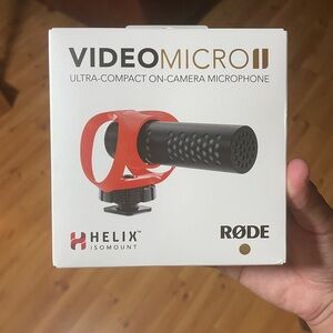 Bode VideoMic II on camera